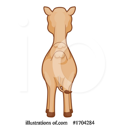 Camel Clipart #1704284 by BNP Design Studio