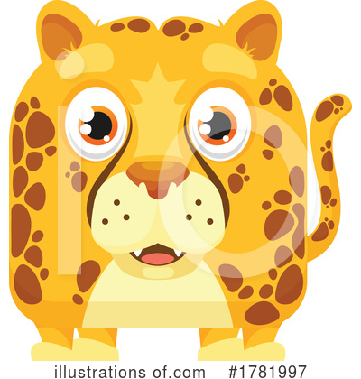 Leopard Clipart #1781997 by Vector Tradition SM