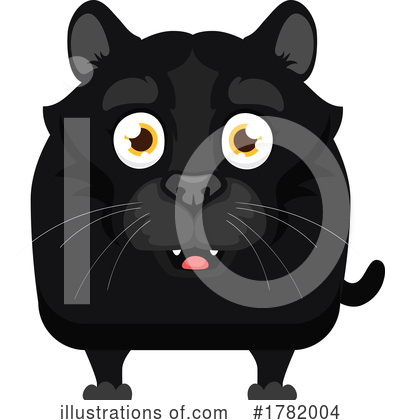Black Cat Clipart #1782004 by Vector Tradition SM