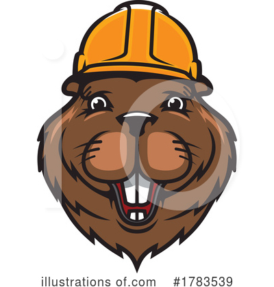 Beaver Clipart #1783539 by Vector Tradition SM