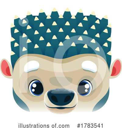 Hedgehog Clipart #1783541 by Vector Tradition SM