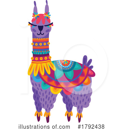 Llama Clipart #1792438 by Vector Tradition SM