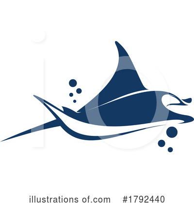Stingray Clipart #1792440 by Vector Tradition SM