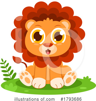 Lion Clipart #1793686 by Hit Toon