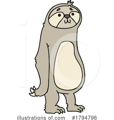 Royalty-Free (RF) Animal Clipart Illustration by lineartestpilot - Stock Sample #1794796
