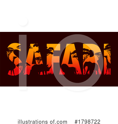 Safari Clipart #1798722 by Vector Tradition SM
