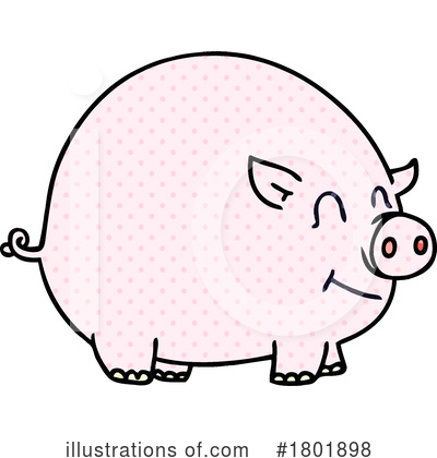Pig Clipart #1801898 by lineartestpilot
