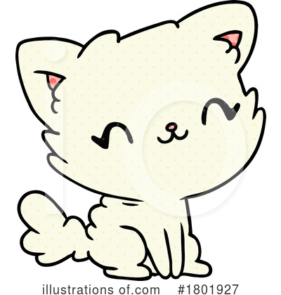 White Cat Clipart #1801927 by lineartestpilot