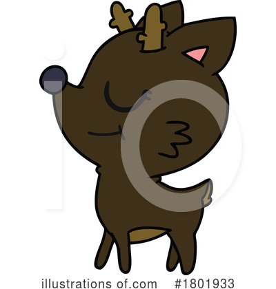 Deer Clipart #1801933 by lineartestpilot