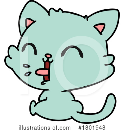 Cat Clipart #1801948 by lineartestpilot