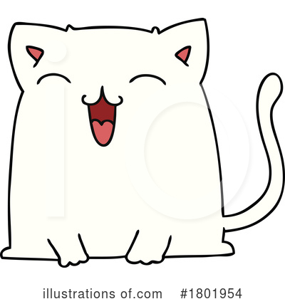 Cat Clipart #1801954 by lineartestpilot