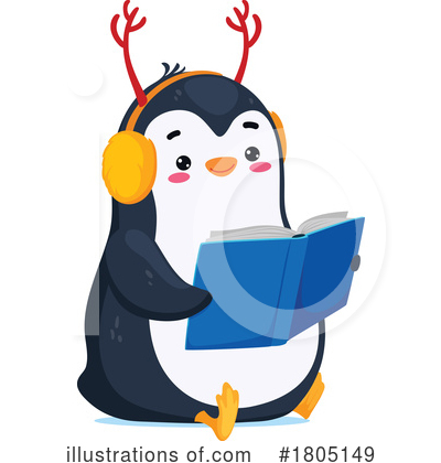 Reading Clipart #1805149 by Vector Tradition SM