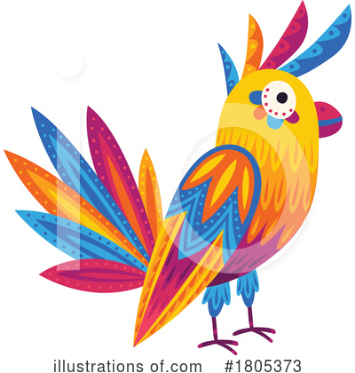 Parrot Clipart #1805373 by Vector Tradition SM
