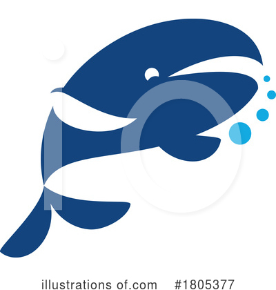 Whale Clipart #1805377 by Vector Tradition SM