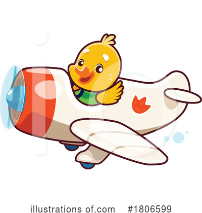 Duck Clipart #1806599 by Vector Tradition SM