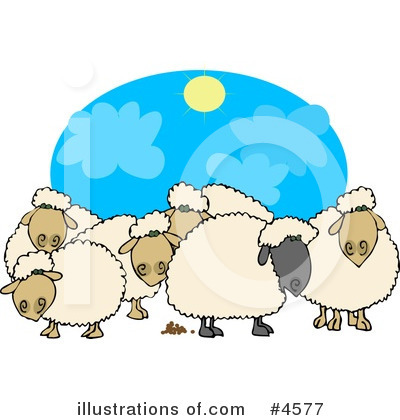 Black Sheep Clipart #4577 by djart