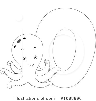 Octopus Clipart #1088896 by BNP Design Studio