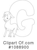 Animal Letters Clipart #1088900 by BNP Design Studio
