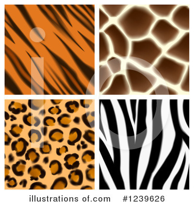 Zebra Stripes Clipart #1239626 by AtStockIllustration