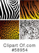 Animal Print Clipart #58954 by michaeltravers