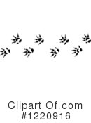 Animal Tracks Clipart #1220916 by Picsburg