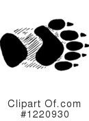 Animal Tracks Clipart #1220930 by Picsburg