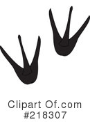 Animal Tracks Clipart #218307 by Pams Clipart
