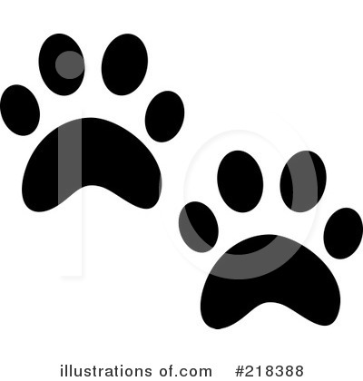 Animal Tracks Clipart #218388 by Pams Clipart