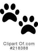 Animal Tracks Clipart #218388 by Pams Clipart