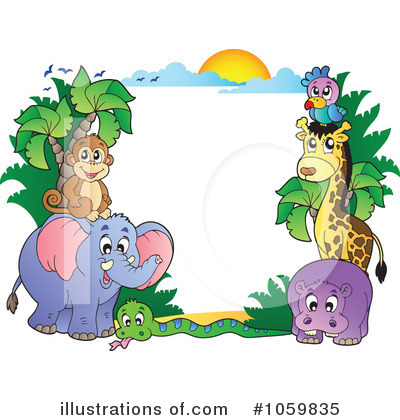 Monkey Clipart #1059835 by visekart