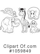 Animals Clipart #1059849 by visekart