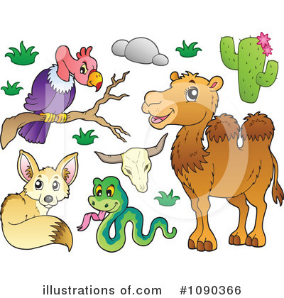 Royalty-Free (RF) Animals Clipart Illustration by visekart - Stock Sample #1090366
