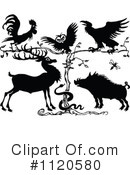 Animals Clipart #1120580 by Prawny Vintage
