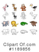 Animals Clipart #1189856 by AtStockIllustration