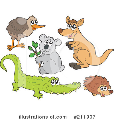 Zoo Animals Clipart #211907 by visekart