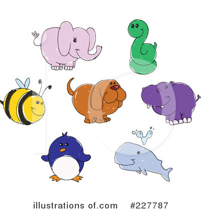 Royalty-Free (RF) Animals Clipart Illustration by yayayoyo - Stock Sample #227787
