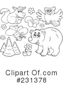 Animals Clipart #231378 by visekart