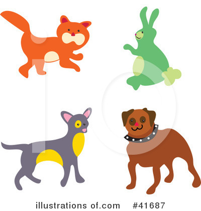Royalty-Free (RF) Animals Clipart Illustration by Prawny - Stock Sample #41687