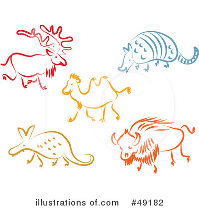 Royalty-Free (RF) Animals Clipart Illustration by Prawny - Stock Sample #49182
