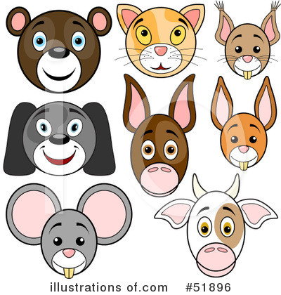 Animal Face Clipart #51896 by dero