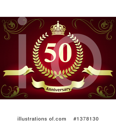 Royalty-Free (RF) Anniversary Clipart Illustration by dero - Stock Sample #1378130