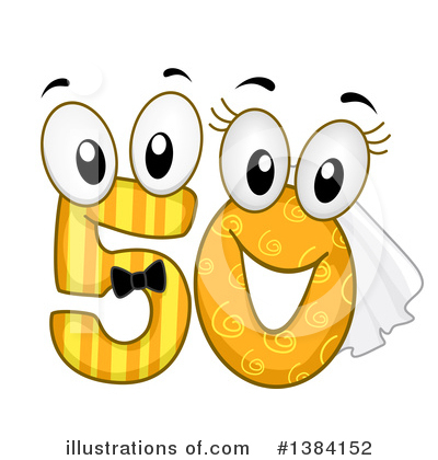 Royalty-Free (RF) Anniversary Clipart Illustration by BNP Design Studio - Stock Sample #1384152