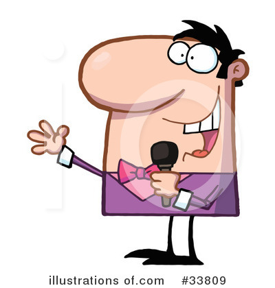 Royalty-Free (RF) Announcement Clipart Illustration by Hit Toon - Stock Sample #33809