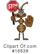 Ant Character Clipart #16638 by Mascot Junction