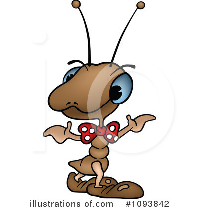 Royalty-Free (RF) Ant Clipart Illustration by dero - Stock Sample #1093842