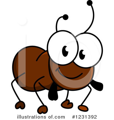 Royalty-Free (RF) Ant Clipart Illustration by Vector Tradition SM - Stock Sample #1231392