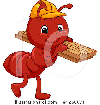 Royalty-Free (RF) Ant Clipart Illustration by BNP Design Studio - Stock Sample #1258071