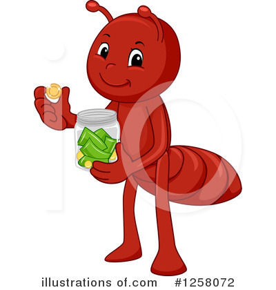 Royalty-Free (RF) Ant Clipart Illustration by BNP Design Studio - Stock Sample #1258072