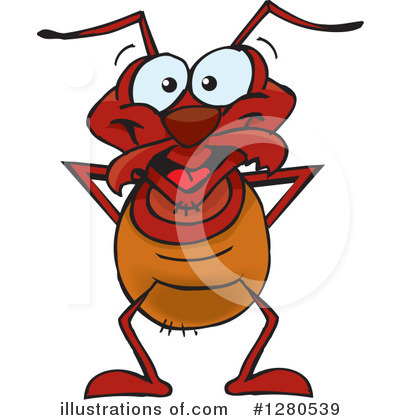 Ants Clipart #1280539 by Dennis Holmes Designs