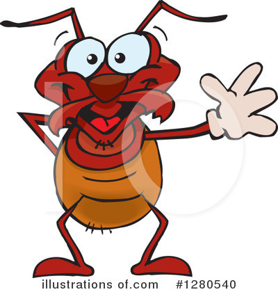 Ants Clipart #1280540 by Dennis Holmes Designs